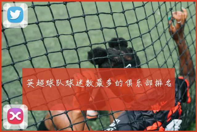 英超球队球迷数最多的俱乐部排名